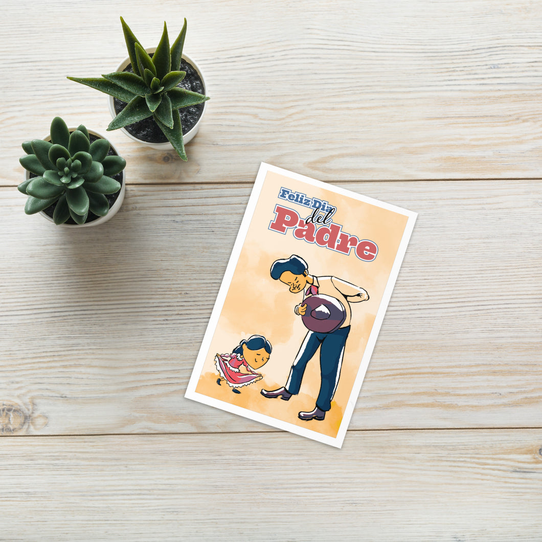 Dia Del Padre Greeting card