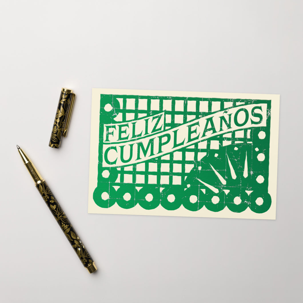 Feliz Cumpleaños card